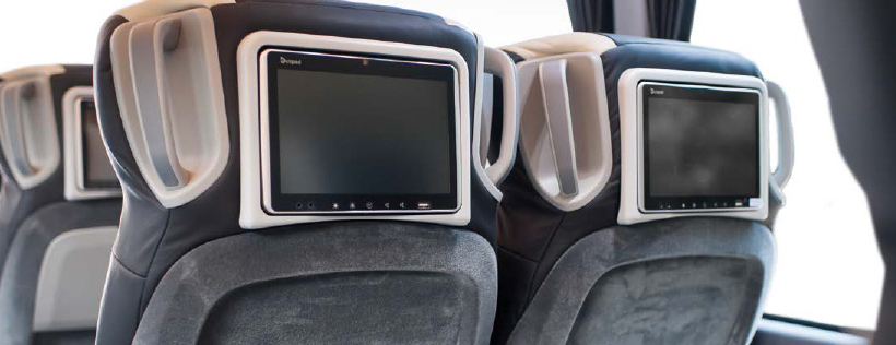 On-board screens, when the passenger comes first.