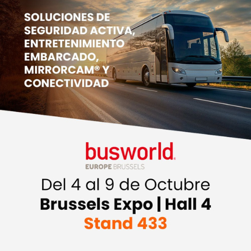 Azimut Electronics llega a Busworld 2025